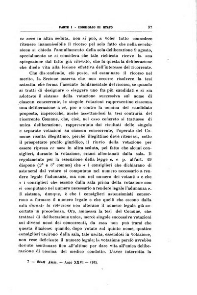 La giustizia amministrativa raccolta di decisioni e pareri del Consiglio di Stato, decisioni della Corte dei conti, sentenze della Cassazione di Roma, e decisioni delle Giunte provinciali amministrative