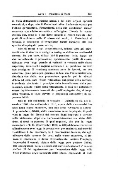 La giustizia amministrativa raccolta di decisioni e pareri del Consiglio di Stato, decisioni della Corte dei conti, sentenze della Cassazione di Roma, e decisioni delle Giunte provinciali amministrative