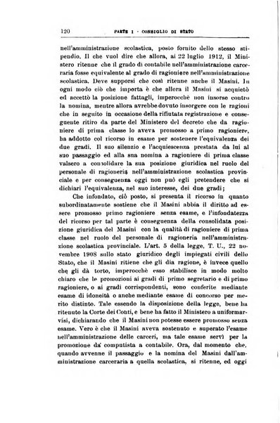 La giustizia amministrativa raccolta di decisioni e pareri del Consiglio di Stato, decisioni della Corte dei conti, sentenze della Cassazione di Roma, e decisioni delle Giunte provinciali amministrative