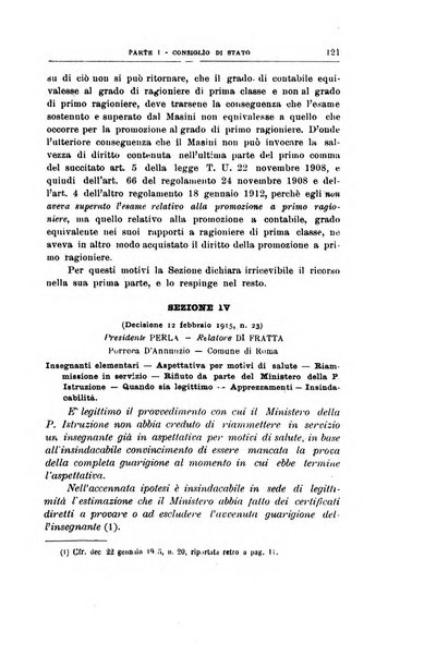 La giustizia amministrativa raccolta di decisioni e pareri del Consiglio di Stato, decisioni della Corte dei conti, sentenze della Cassazione di Roma, e decisioni delle Giunte provinciali amministrative