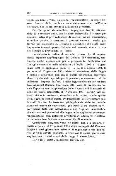 La giustizia amministrativa raccolta di decisioni e pareri del Consiglio di Stato, decisioni della Corte dei conti, sentenze della Cassazione di Roma, e decisioni delle Giunte provinciali amministrative