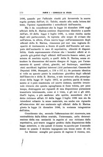 La giustizia amministrativa raccolta di decisioni e pareri del Consiglio di Stato, decisioni della Corte dei conti, sentenze della Cassazione di Roma, e decisioni delle Giunte provinciali amministrative