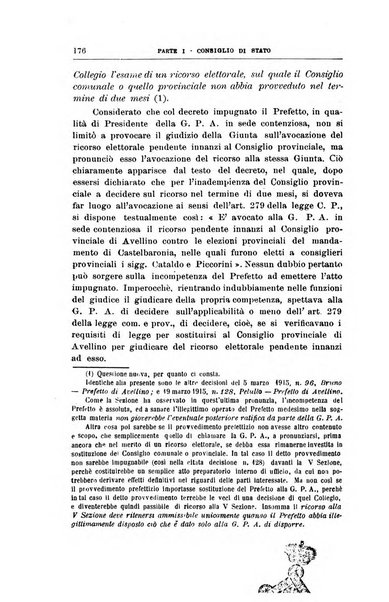 La giustizia amministrativa raccolta di decisioni e pareri del Consiglio di Stato, decisioni della Corte dei conti, sentenze della Cassazione di Roma, e decisioni delle Giunte provinciali amministrative