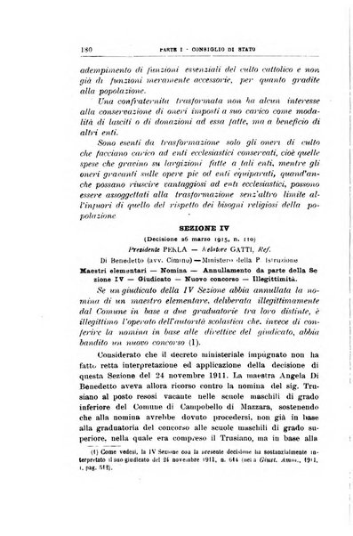 La giustizia amministrativa raccolta di decisioni e pareri del Consiglio di Stato, decisioni della Corte dei conti, sentenze della Cassazione di Roma, e decisioni delle Giunte provinciali amministrative