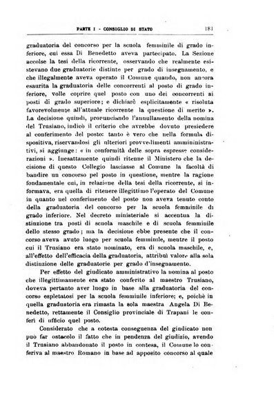 La giustizia amministrativa raccolta di decisioni e pareri del Consiglio di Stato, decisioni della Corte dei conti, sentenze della Cassazione di Roma, e decisioni delle Giunte provinciali amministrative