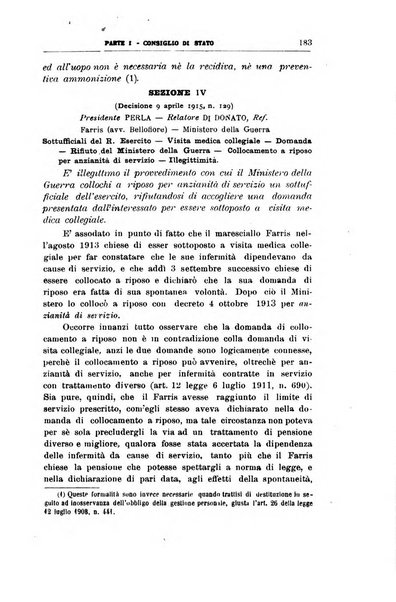 La giustizia amministrativa raccolta di decisioni e pareri del Consiglio di Stato, decisioni della Corte dei conti, sentenze della Cassazione di Roma, e decisioni delle Giunte provinciali amministrative