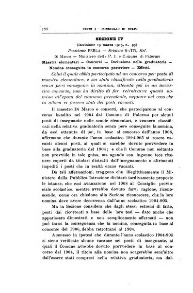 La giustizia amministrativa raccolta di decisioni e pareri del Consiglio di Stato, decisioni della Corte dei conti, sentenze della Cassazione di Roma, e decisioni delle Giunte provinciali amministrative