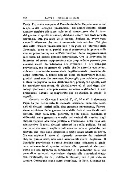 La giustizia amministrativa raccolta di decisioni e pareri del Consiglio di Stato, decisioni della Corte dei conti, sentenze della Cassazione di Roma, e decisioni delle Giunte provinciali amministrative