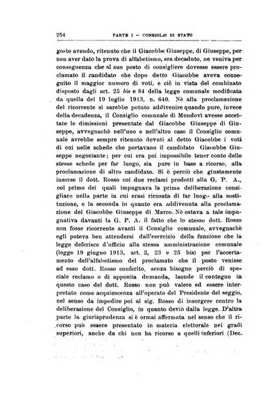 La giustizia amministrativa raccolta di decisioni e pareri del Consiglio di Stato, decisioni della Corte dei conti, sentenze della Cassazione di Roma, e decisioni delle Giunte provinciali amministrative