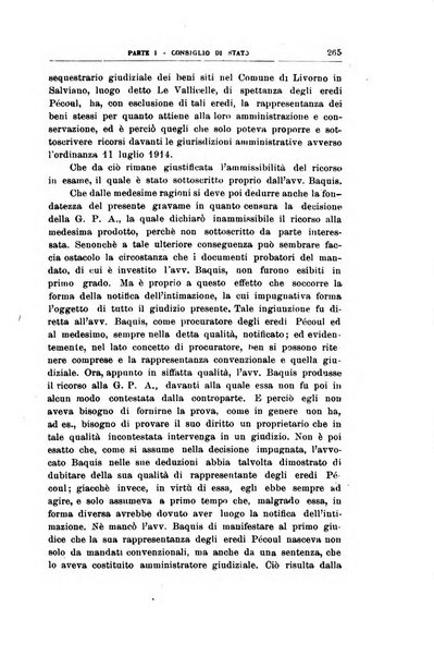 La giustizia amministrativa raccolta di decisioni e pareri del Consiglio di Stato, decisioni della Corte dei conti, sentenze della Cassazione di Roma, e decisioni delle Giunte provinciali amministrative