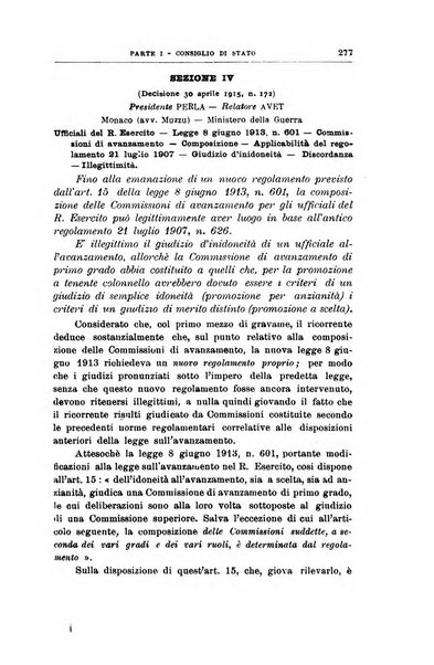 La giustizia amministrativa raccolta di decisioni e pareri del Consiglio di Stato, decisioni della Corte dei conti, sentenze della Cassazione di Roma, e decisioni delle Giunte provinciali amministrative