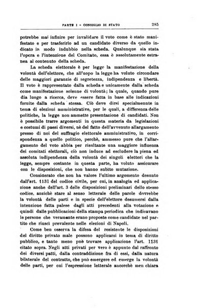 La giustizia amministrativa raccolta di decisioni e pareri del Consiglio di Stato, decisioni della Corte dei conti, sentenze della Cassazione di Roma, e decisioni delle Giunte provinciali amministrative