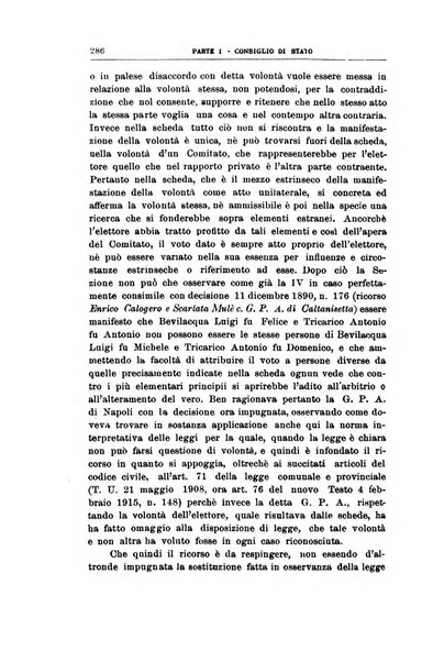 La giustizia amministrativa raccolta di decisioni e pareri del Consiglio di Stato, decisioni della Corte dei conti, sentenze della Cassazione di Roma, e decisioni delle Giunte provinciali amministrative