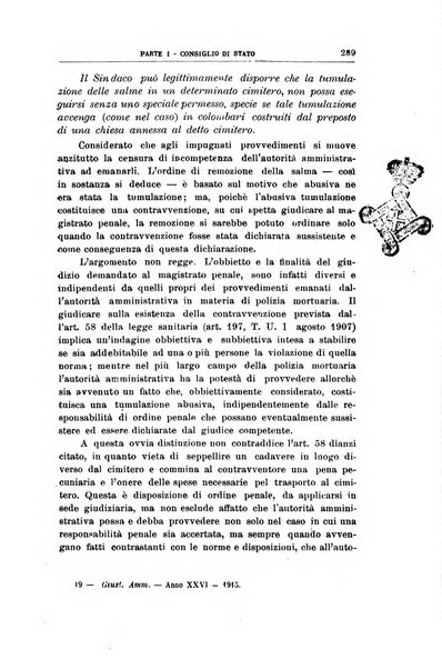 La giustizia amministrativa raccolta di decisioni e pareri del Consiglio di Stato, decisioni della Corte dei conti, sentenze della Cassazione di Roma, e decisioni delle Giunte provinciali amministrative