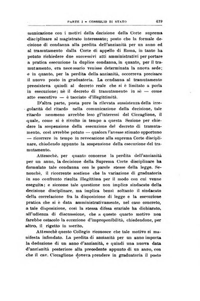 La giustizia amministrativa raccolta di decisioni e pareri del Consiglio di Stato, decisioni della Corte dei conti, sentenze della Cassazione di Roma, e decisioni delle Giunte provinciali amministrative