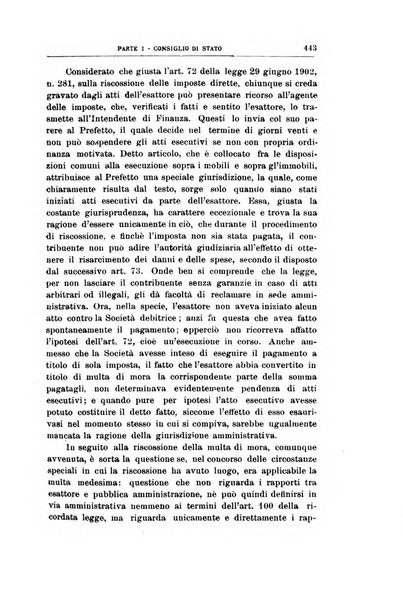 La giustizia amministrativa raccolta di decisioni e pareri del Consiglio di Stato, decisioni della Corte dei conti, sentenze della Cassazione di Roma, e decisioni delle Giunte provinciali amministrative