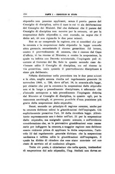 La giustizia amministrativa raccolta di decisioni e pareri del Consiglio di Stato, decisioni della Corte dei conti, sentenze della Cassazione di Roma, e decisioni delle Giunte provinciali amministrative