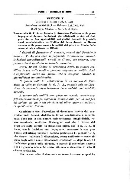 La giustizia amministrativa raccolta di decisioni e pareri del Consiglio di Stato, decisioni della Corte dei conti, sentenze della Cassazione di Roma, e decisioni delle Giunte provinciali amministrative