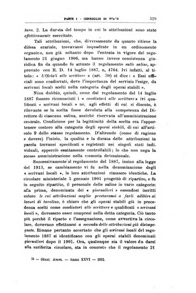 La giustizia amministrativa raccolta di decisioni e pareri del Consiglio di Stato, decisioni della Corte dei conti, sentenze della Cassazione di Roma, e decisioni delle Giunte provinciali amministrative