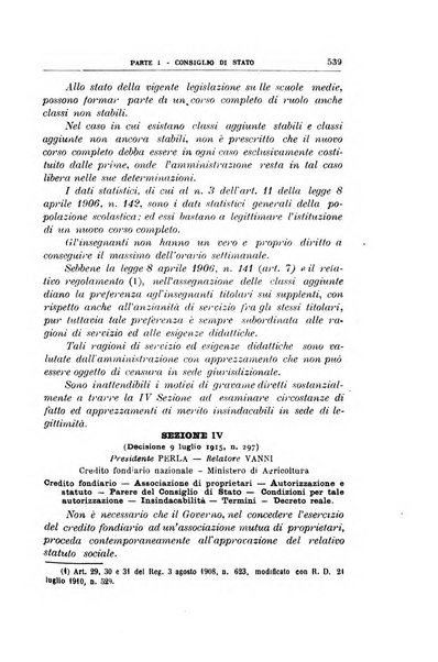 La giustizia amministrativa raccolta di decisioni e pareri del Consiglio di Stato, decisioni della Corte dei conti, sentenze della Cassazione di Roma, e decisioni delle Giunte provinciali amministrative