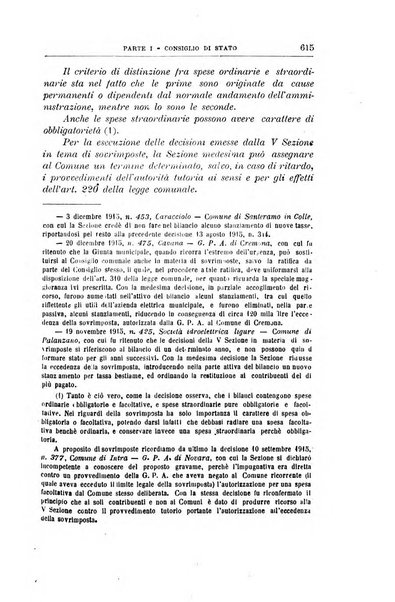 La giustizia amministrativa raccolta di decisioni e pareri del Consiglio di Stato, decisioni della Corte dei conti, sentenze della Cassazione di Roma, e decisioni delle Giunte provinciali amministrative