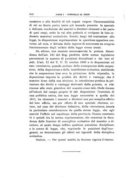 La giustizia amministrativa raccolta di decisioni e pareri del Consiglio di Stato, decisioni della Corte dei conti, sentenze della Cassazione di Roma, e decisioni delle Giunte provinciali amministrative