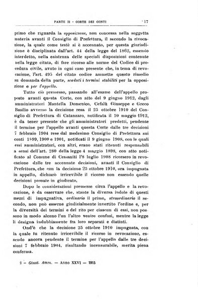 La giustizia amministrativa raccolta di decisioni e pareri del Consiglio di Stato, decisioni della Corte dei conti, sentenze della Cassazione di Roma, e decisioni delle Giunte provinciali amministrative