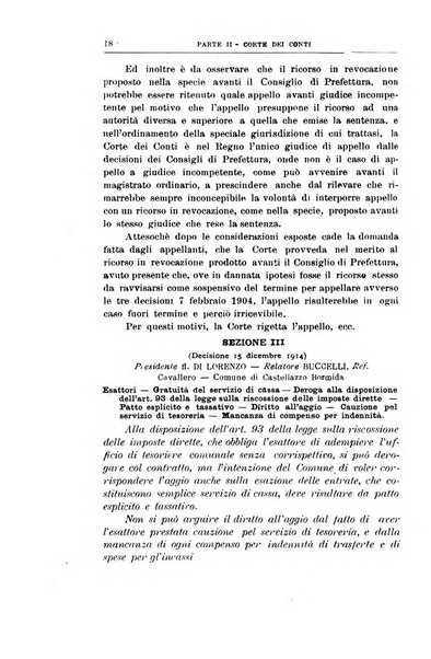 La giustizia amministrativa raccolta di decisioni e pareri del Consiglio di Stato, decisioni della Corte dei conti, sentenze della Cassazione di Roma, e decisioni delle Giunte provinciali amministrative