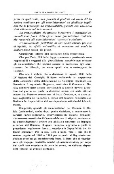 La giustizia amministrativa raccolta di decisioni e pareri del Consiglio di Stato, decisioni della Corte dei conti, sentenze della Cassazione di Roma, e decisioni delle Giunte provinciali amministrative