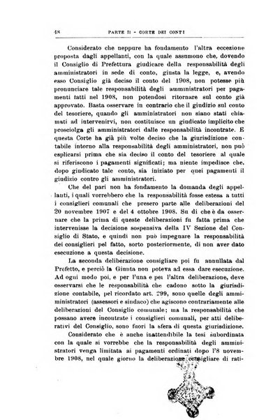 La giustizia amministrativa raccolta di decisioni e pareri del Consiglio di Stato, decisioni della Corte dei conti, sentenze della Cassazione di Roma, e decisioni delle Giunte provinciali amministrative