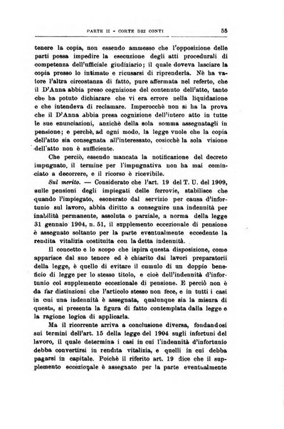 La giustizia amministrativa raccolta di decisioni e pareri del Consiglio di Stato, decisioni della Corte dei conti, sentenze della Cassazione di Roma, e decisioni delle Giunte provinciali amministrative