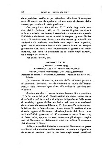 La giustizia amministrativa raccolta di decisioni e pareri del Consiglio di Stato, decisioni della Corte dei conti, sentenze della Cassazione di Roma, e decisioni delle Giunte provinciali amministrative