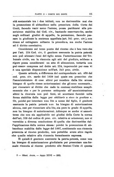 La giustizia amministrativa raccolta di decisioni e pareri del Consiglio di Stato, decisioni della Corte dei conti, sentenze della Cassazione di Roma, e decisioni delle Giunte provinciali amministrative