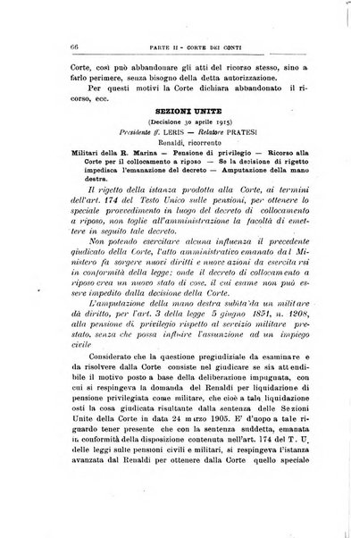 La giustizia amministrativa raccolta di decisioni e pareri del Consiglio di Stato, decisioni della Corte dei conti, sentenze della Cassazione di Roma, e decisioni delle Giunte provinciali amministrative