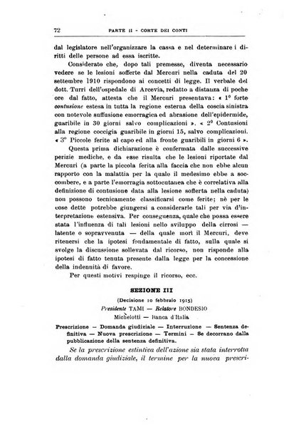 La giustizia amministrativa raccolta di decisioni e pareri del Consiglio di Stato, decisioni della Corte dei conti, sentenze della Cassazione di Roma, e decisioni delle Giunte provinciali amministrative