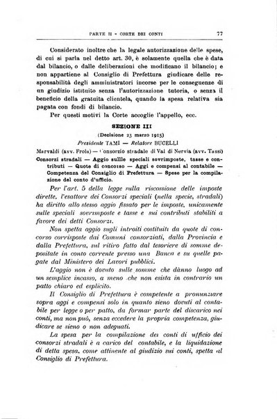 La giustizia amministrativa raccolta di decisioni e pareri del Consiglio di Stato, decisioni della Corte dei conti, sentenze della Cassazione di Roma, e decisioni delle Giunte provinciali amministrative