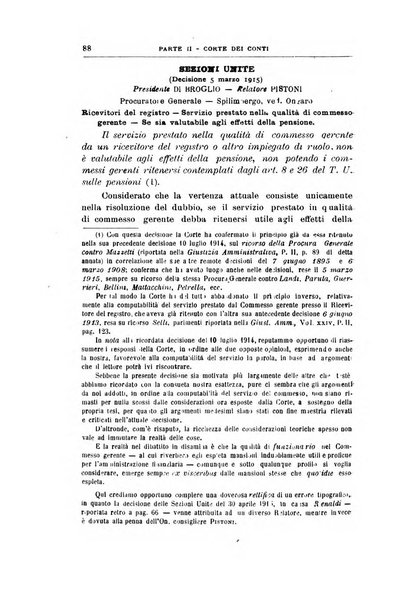 La giustizia amministrativa raccolta di decisioni e pareri del Consiglio di Stato, decisioni della Corte dei conti, sentenze della Cassazione di Roma, e decisioni delle Giunte provinciali amministrative