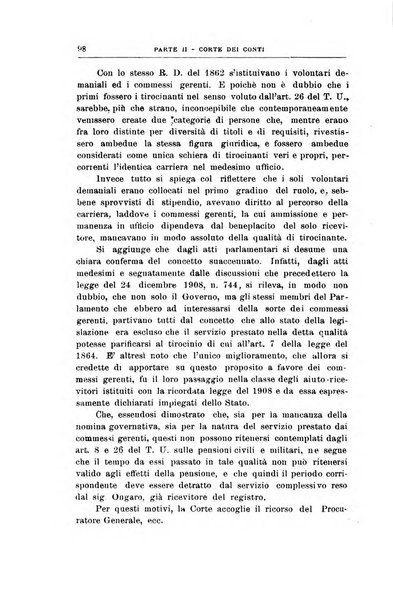 La giustizia amministrativa raccolta di decisioni e pareri del Consiglio di Stato, decisioni della Corte dei conti, sentenze della Cassazione di Roma, e decisioni delle Giunte provinciali amministrative