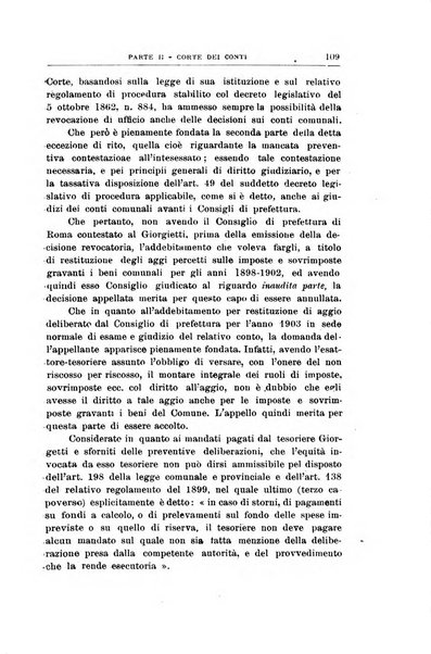 La giustizia amministrativa raccolta di decisioni e pareri del Consiglio di Stato, decisioni della Corte dei conti, sentenze della Cassazione di Roma, e decisioni delle Giunte provinciali amministrative