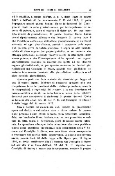 La giustizia amministrativa raccolta di decisioni e pareri del Consiglio di Stato, decisioni della Corte dei conti, sentenze della Cassazione di Roma, e decisioni delle Giunte provinciali amministrative