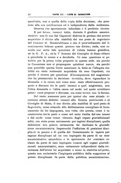 La giustizia amministrativa raccolta di decisioni e pareri del Consiglio di Stato, decisioni della Corte dei conti, sentenze della Cassazione di Roma, e decisioni delle Giunte provinciali amministrative