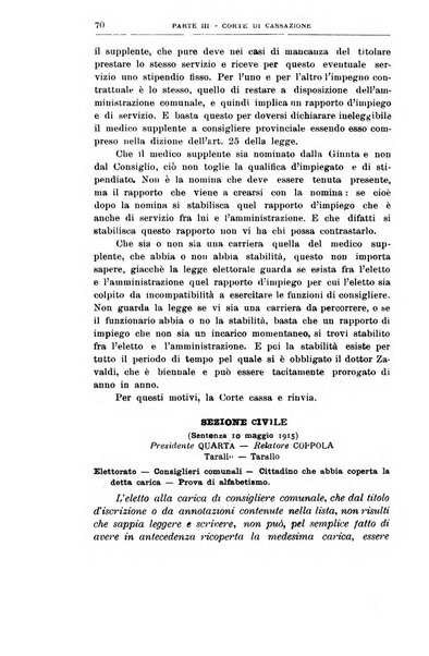 La giustizia amministrativa raccolta di decisioni e pareri del Consiglio di Stato, decisioni della Corte dei conti, sentenze della Cassazione di Roma, e decisioni delle Giunte provinciali amministrative