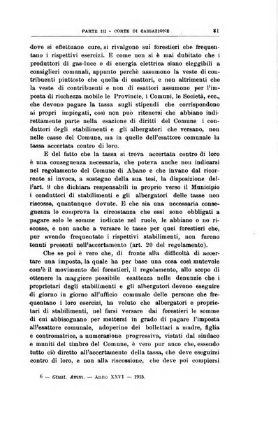 La giustizia amministrativa raccolta di decisioni e pareri del Consiglio di Stato, decisioni della Corte dei conti, sentenze della Cassazione di Roma, e decisioni delle Giunte provinciali amministrative