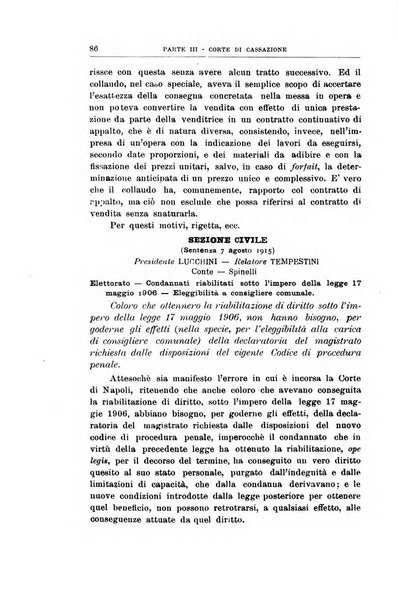 La giustizia amministrativa raccolta di decisioni e pareri del Consiglio di Stato, decisioni della Corte dei conti, sentenze della Cassazione di Roma, e decisioni delle Giunte provinciali amministrative