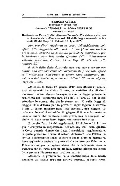 La giustizia amministrativa raccolta di decisioni e pareri del Consiglio di Stato, decisioni della Corte dei conti, sentenze della Cassazione di Roma, e decisioni delle Giunte provinciali amministrative