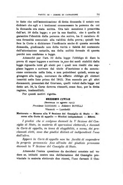 La giustizia amministrativa raccolta di decisioni e pareri del Consiglio di Stato, decisioni della Corte dei conti, sentenze della Cassazione di Roma, e decisioni delle Giunte provinciali amministrative