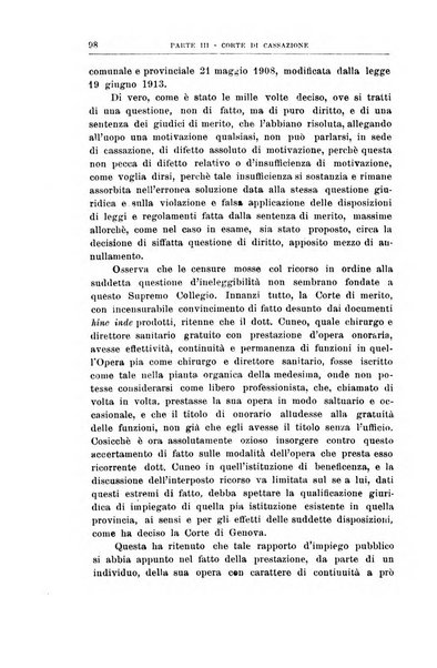 La giustizia amministrativa raccolta di decisioni e pareri del Consiglio di Stato, decisioni della Corte dei conti, sentenze della Cassazione di Roma, e decisioni delle Giunte provinciali amministrative