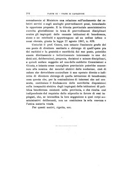 La giustizia amministrativa raccolta di decisioni e pareri del Consiglio di Stato, decisioni della Corte dei conti, sentenze della Cassazione di Roma, e decisioni delle Giunte provinciali amministrative