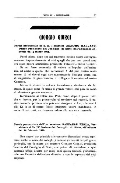 La giustizia amministrativa raccolta di decisioni e pareri del Consiglio di Stato, decisioni della Corte dei conti, sentenze della Cassazione di Roma, e decisioni delle Giunte provinciali amministrative