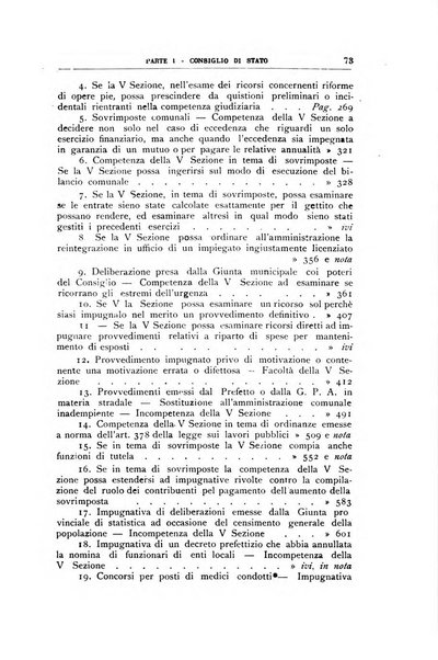 La giustizia amministrativa raccolta di decisioni e pareri del Consiglio di Stato, decisioni della Corte dei conti, sentenze della Cassazione di Roma, e decisioni delle Giunte provinciali amministrative